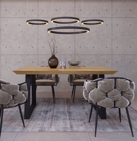 Stół dębowy UNDERCUT OAK